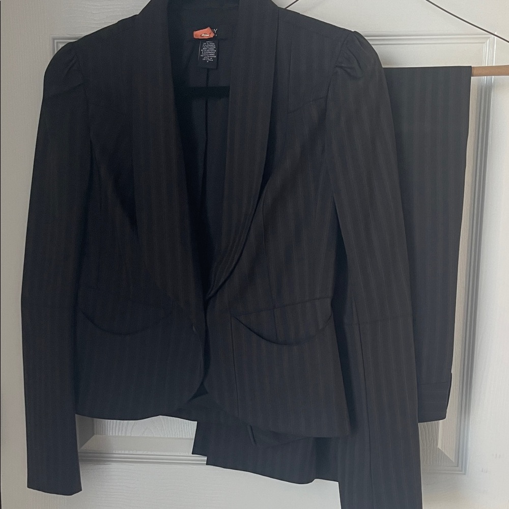 Victoria’s Secret Classic Black Pinstripe Women’s Suit